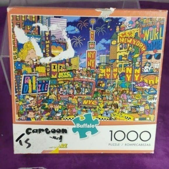 Buffalo 1000 Piece‎ Cartoon Island Puzzle - Picture 1 of 4